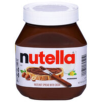 Nutella Chocolate Hazelnut Spread, Perfect Topping for Pancakes, 26.5 Ounce