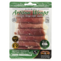 Formaggio Artisan Wrap Prosciutto & Mozzarella, 5 Ounce