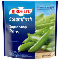 Birds Eye Peas, Sugar Snap, 10 Ounce