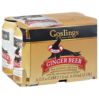 Goslings Ginger Beer, 6 Each