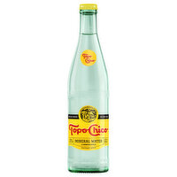 Topo Chico Sparkling Mineral Water Glass Bottle, 12 Ounce