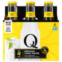 Q Mixers Premium Tonic Water, 6 Each