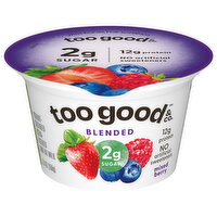 Too Good Low Fat Lower Sugar Mixed Berry Greek Yogurt, 5.3 Ounce