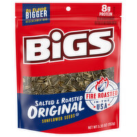 BiGS Original Salted And Roasted Sunflower Seeds, 5.35 Ounce