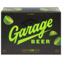 Garage Beer Lime, 12 Each