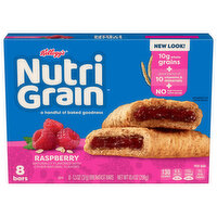 Kellogg's Nutri Grain Bars Raspberry, 8 Each