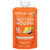 Designer Wellness Protein Smoothie Tropical Fruit, 4.2 Ounce