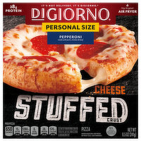 DiGiorno Cheese Stuffed Crust Pizza, Pepperoni, Personal Size, 8.5 Ounce