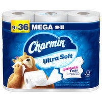 Charmin Toilet Paper, 9 Each