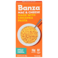 Banza Shells And Cheddar, 5.5 Ounce