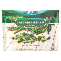 Cascadian Farm Green Beans, Cut, 16 Ounce