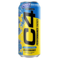 C4 Energy Jolly Rancher Blue Raspberry, 16 Ounce