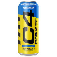 Cellucor Energy Drink, Performance, Frozen Bombsicle, Energy, 16 Ounce
