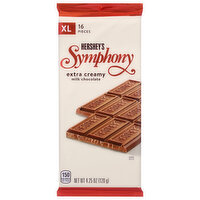 Hershey Milk Chocolate, Creamy, XL, 4.25 Ounce