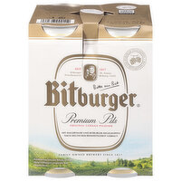 Bitburger Premium Beer, 4 Each
