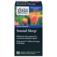 Gaia Herbs Sound Sleep, 60 Each