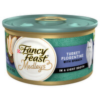 Fancy Feast Medleys Turkey Florentine, 3 Ounce