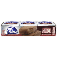 Klondike Frozen Dairy Dessert Bars Double Chocolate, 6 Each