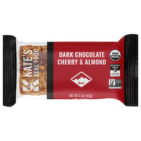 Kates Real Food Bar Dark Choc Cherry Almond, 2.2 Ounce