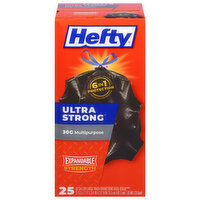 Hefty Multipurpose Large Trash Drawstring Bags, 25 Each