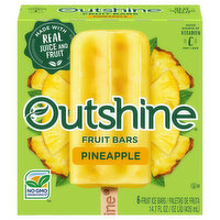 Outshine Pineapple Fruit Bars, 6 Each