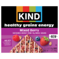 Kind Bars Healthy Grains Energy Mixed Berry, 5 Each