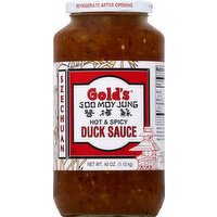 Golds Hot Duck Sauce, 40 Ounce