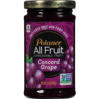 Polaner All Fruit Concord Grape Spreadable Fruit, 10 Ounce