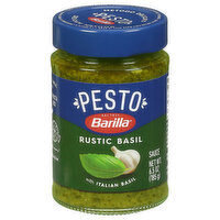 Barilla Pasta Sauce Pesto Traditional Basil Jar, 6.5 Ounce