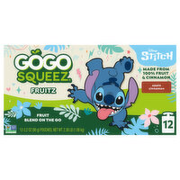 GoGo Squeez Fruit On The Go Apple Cinnamon, 12 Each