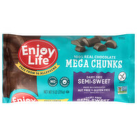 Enjoy Life Mega Semi Sweet Chocolate Chunks, 9 Ounce