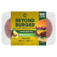 Beyond Meat Burger, Plant-Based Patties, 8 Ounce