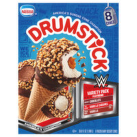 Drumstick Dairy Dessert Cones Variety Pack, 8 Each