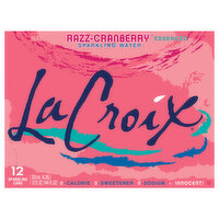 LaCroix Razz-Cranberry Sparkling Water, 12 Each