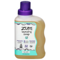 Zum Clean Laundry Soap Sea Salt, 32 Ounce