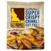 Grown In Idaho Fries, Crinkle Cut, Super Crispy, 28 Ounce