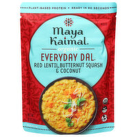 Maya Kaimal Everyday Dal, Organic, Red Lentil + Butternut Squash + Coconut, 10 Ounce