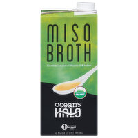 Ocean's Halo Organic and Vegan Miso Broth, 32 Ounce
