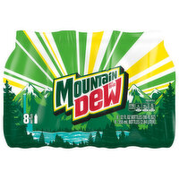 Mountain Dew Soda, Citrus, 8 Each