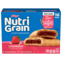 Kellogg's Nutri Grain Bars Strawberry, 16 Each