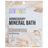 Aura Cacia Mineral Bath Cedarwood, 2.5 Ounce