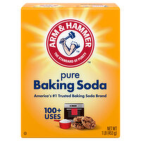Arm & Hammer Baking Soda, Pure, 16 Ounce
