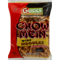 Glicks Chow Mein, Wide Noodles, 10 Ounce