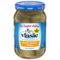 Vlasic Bread And Butter Chips No Sugar Added, 16 Ounce