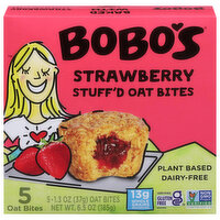 Bobo's Strawberry Stuff'd Oat Bites, 5 Each