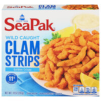 SeaPak  Clam Strips in a Delicious Oven Crunchy Breading, 10 Ounce
