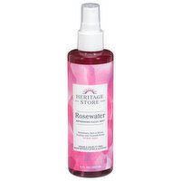 Heritage Store Rosewater Spray, 8 Ounce