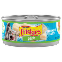 Friskies Pate Wet Cat Food, Mariner's Catch, 5.5 Ounce