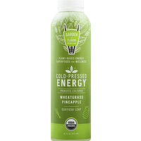 Garden of Flavor Cold-Pressed Energy, Wheatgrass Pineapple, 16 Ounce
