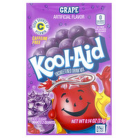 Kool-Aid Grape Unsweetened Drink Mix, 0.23 Ounce